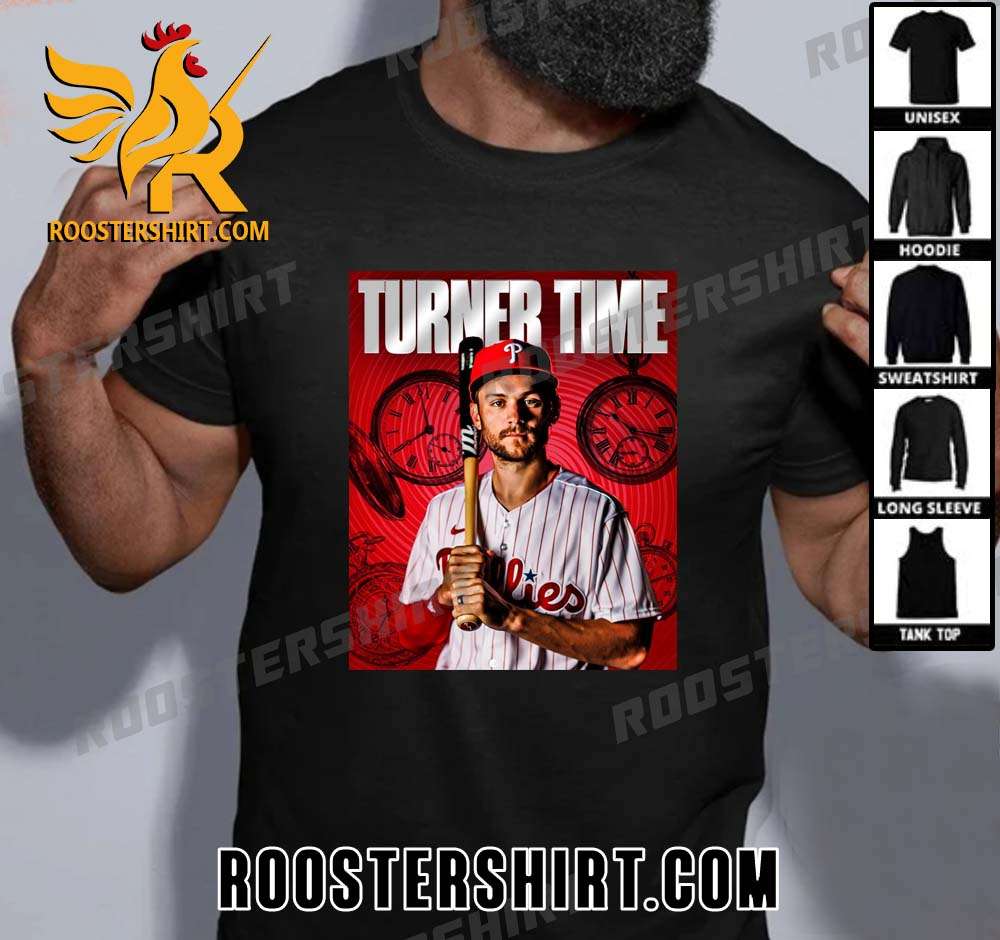 Trea Turner Time Philadelphia Phillies Postseason 2023 MLB T-Shirt
