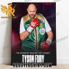 Tyson Fury Wins By Split Decision Poster Canvas