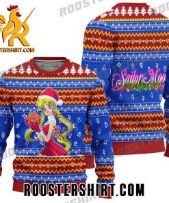 Usagi Tsukino Ugly Christmas Sweater Gift For Sailor Moon Lover