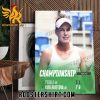 Veronika Kudermetova Champions 2023 Tokyo Final Poster Canvas