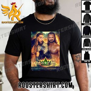 WWE World Heavyweight Champion Seth Rollins defends against Drew Mclntyre At WWE Crown Jewel T-Shirt