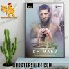 Welcome Back UFC Octagon Khamzat Chimaev UFC 294 Poster Canvas