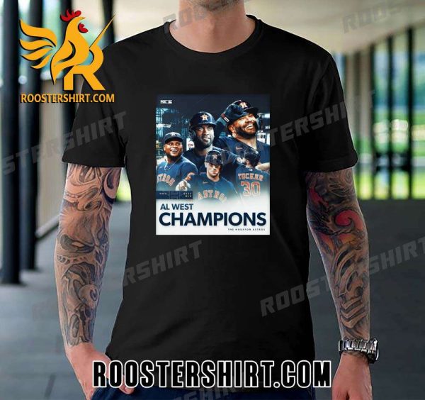 Welcome Houston Astros Champions 2023 AL West Championship T-Shirt