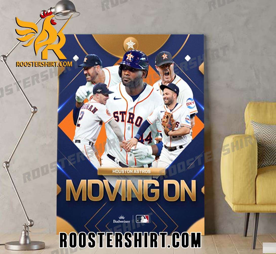Welcome Houston Astros Moving On ALCS 2023 MLB Poster Canvas