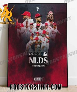 Welcome NLDS 2023 Philadelphia Phillies Poster Canvas