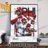 Welcome Philadelphia Phillies are headed back to the NLCS 2023 Poster Canvas