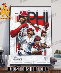 Welcome Philadelphia Phillies are headed back to the NLCS 2023 Poster Canvas