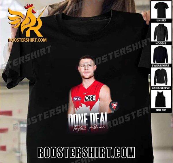 Welcome To Sydney Swans Taylor Adams 2024 T-Shirt