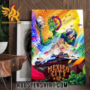 Welcome to Mexico GP 2023 Scuderia AlphaTauri Poster Canvas