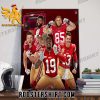 Welcome to Super Bowl San Francisco 49ers Poster Canvas