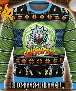 You Gotta Get Schwifty Rick Sanchez Rick And Morty Ugly Christmas Sweater