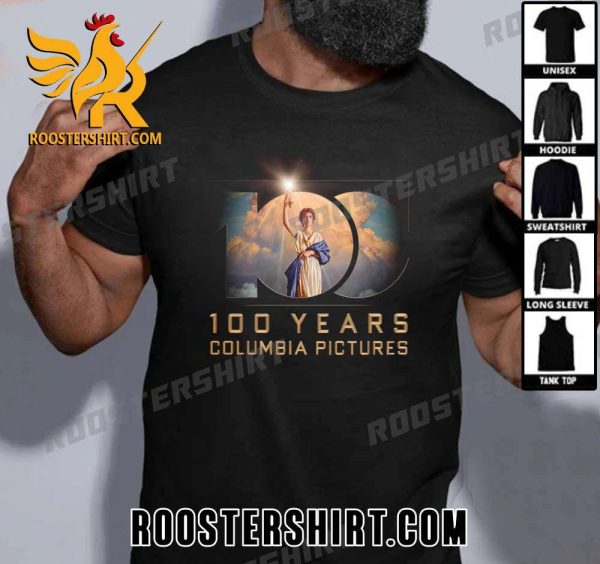 100 Years Columbia Pictures Anniversary Logo For 2024 T-Shirt