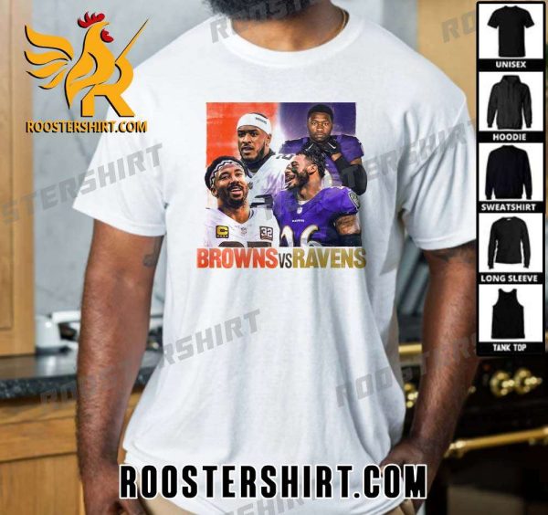 2023 Cleveland Browns vs Baltimore Ravens Unisex T-Shirt