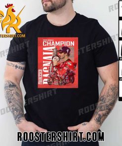 2023 World Champions Francesco Bagnaia Crown Wins Valencia Grand Prix T-Shirt
