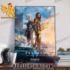 AQUAMAN AND THE LOST KINGDOM NEW POSTER CANVAS
