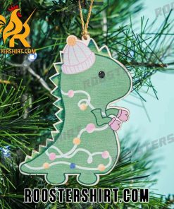 Baby T Rex Cute Dinosaur Christmas Ornament