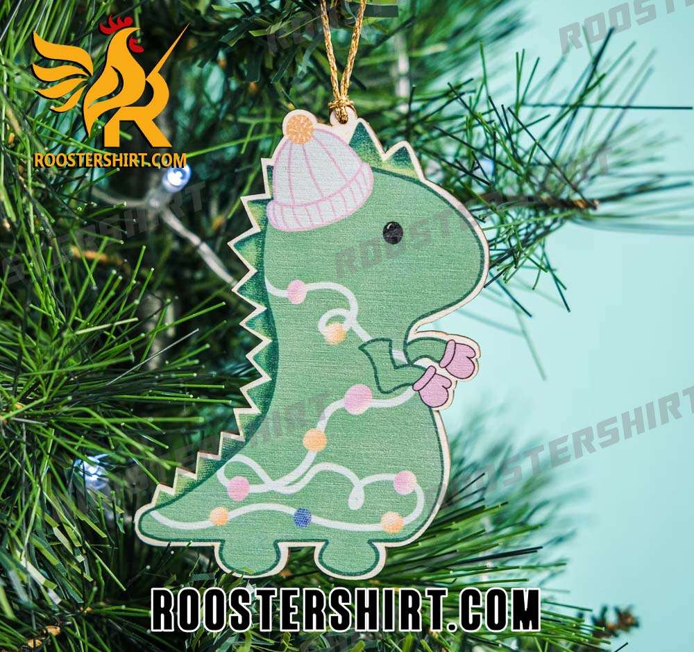 Baby T Rex Cute Dinosaur Christmas Ornament