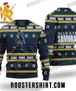 Best Selling Blue Eye Samurai Ugly Christmas Sweater Gift For Fans