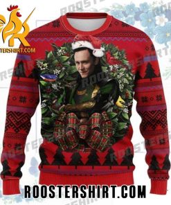 Buy Now Tom Hiddleston Loki Christmas Circle Ugly Christmas Sweater