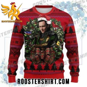 Buy Now Tom Hiddleston Loki Christmas Circle Ugly Christmas Sweater
