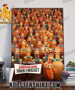 CHICKEN RUN DAWN OF THE NUGGETS POSTER CANVAS