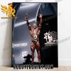 Chris Bumstead 5x Classic Physique Champion Poster Canvas