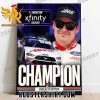 Cole Custer Champions 2023 Nascar Xfinity Series Championship Poster Canvas