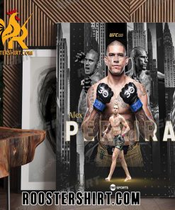 Coming Soon Alex Pereira UFC 295 Poster Canvas