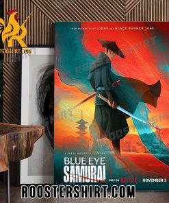 Coming Soon Blue Eye Samurai Movie Poster Canvas