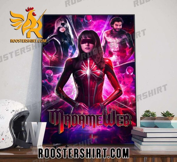 Coming Soon Madame Web Movie 2024 Poster Canvas