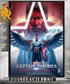 Coming Soon Marvel Studios Captain America Brave New World 2024 Poster Canvas