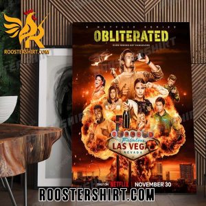 Coming Soon Obliterated Movie Poster Canvas