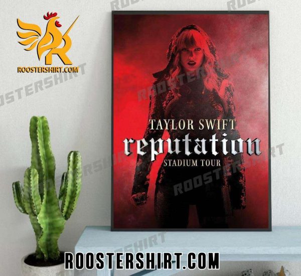Coming Soon Taylor Swift Reputation Stadium Tour Poster Canvas