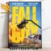 Coming Soon The Fall Guy Movie Poster Canvas