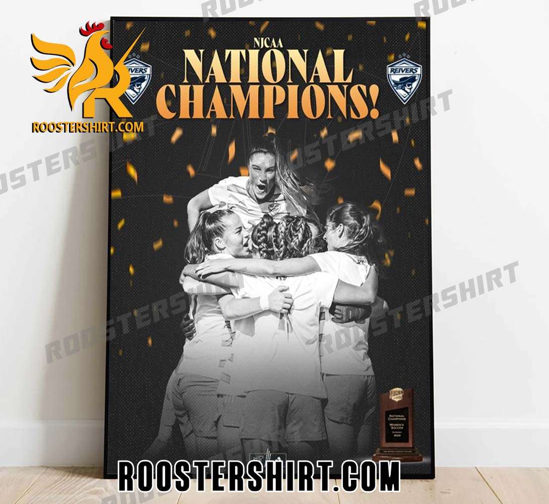 Congrats Iowa Western Reivers Champions 2023 NJCAA National Championship Poster Canvas