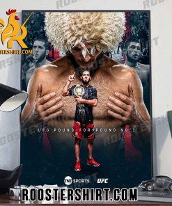 Congrats Islam Makhachev Champions UFC Pound For Pound No1 Poster Canvas