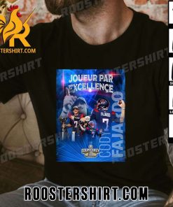 Congratulations Cody Fajardo MVP 2023 Grey Cup Champions T-Shirt