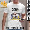 Congratulations Jake Guentzel 200 Goals NHL Pittsburgh Penguins T-Shirt