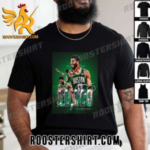 Congratulations Jayson Tatum 10000 Total Career Points Boston Celtics Signature T-Shirt