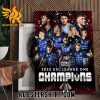 Congratulations North Carolina FC Champions 2023 USL League One Championship Poster Canvas