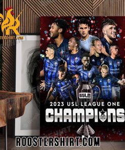 Congratulations North Carolina FC Champions 2023 USL League One Championship Poster Canvas