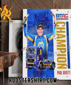 Congratulations Paul Rivett 2023 Divisicon 2 Champion Poster Canvas