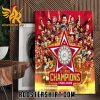 Congratulations Vissel Kobe Champions 2023 J1 League Poster Canvas