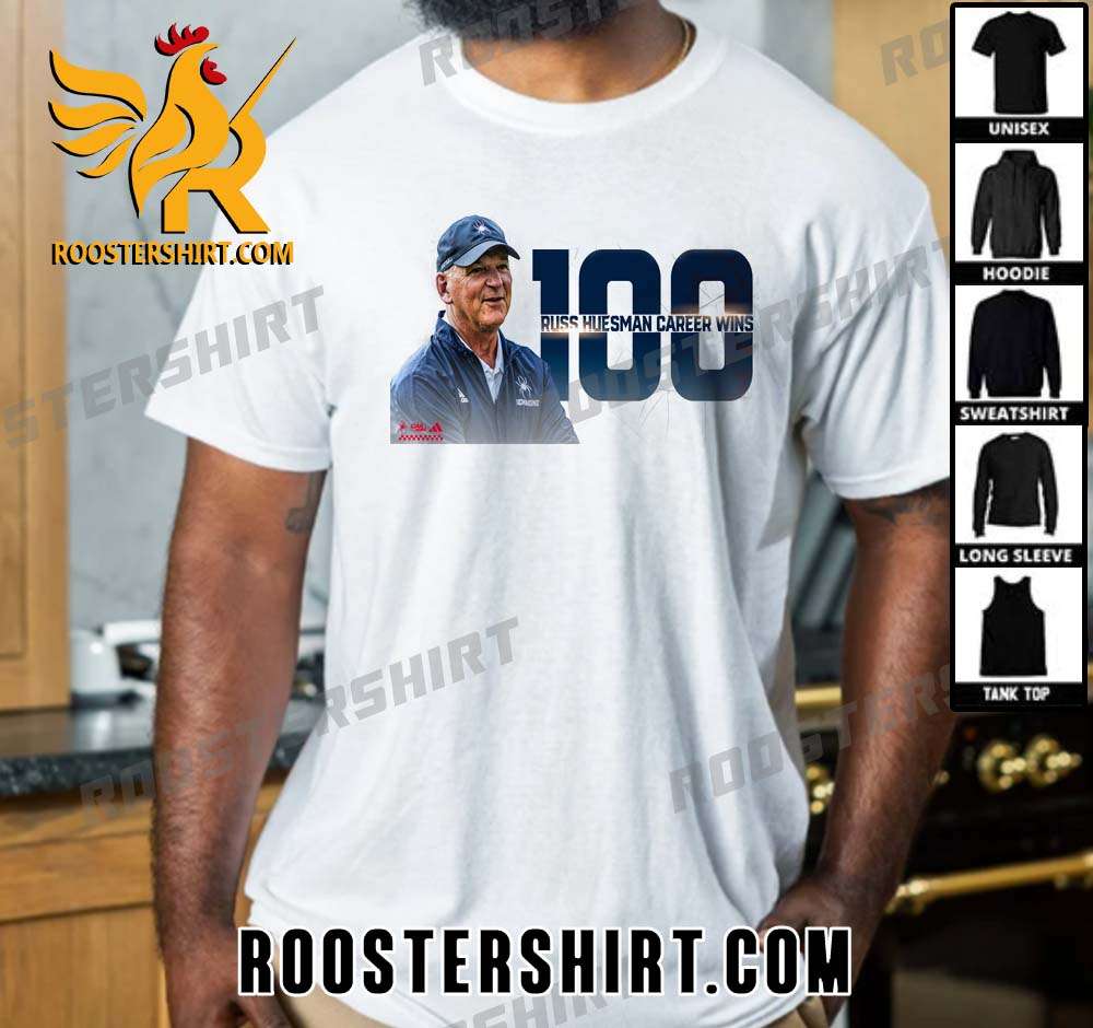 Congratulations to Coach Russ Huesman on 100 Career Victories T-Shirt