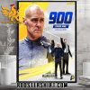 Congratulations to Head Coach Rick Carlisle on becoming the 14th coach all-time to reach 900 career wins Poster Canvas