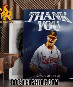 Congratulations to Zack Britton on a great career Poster Canvas