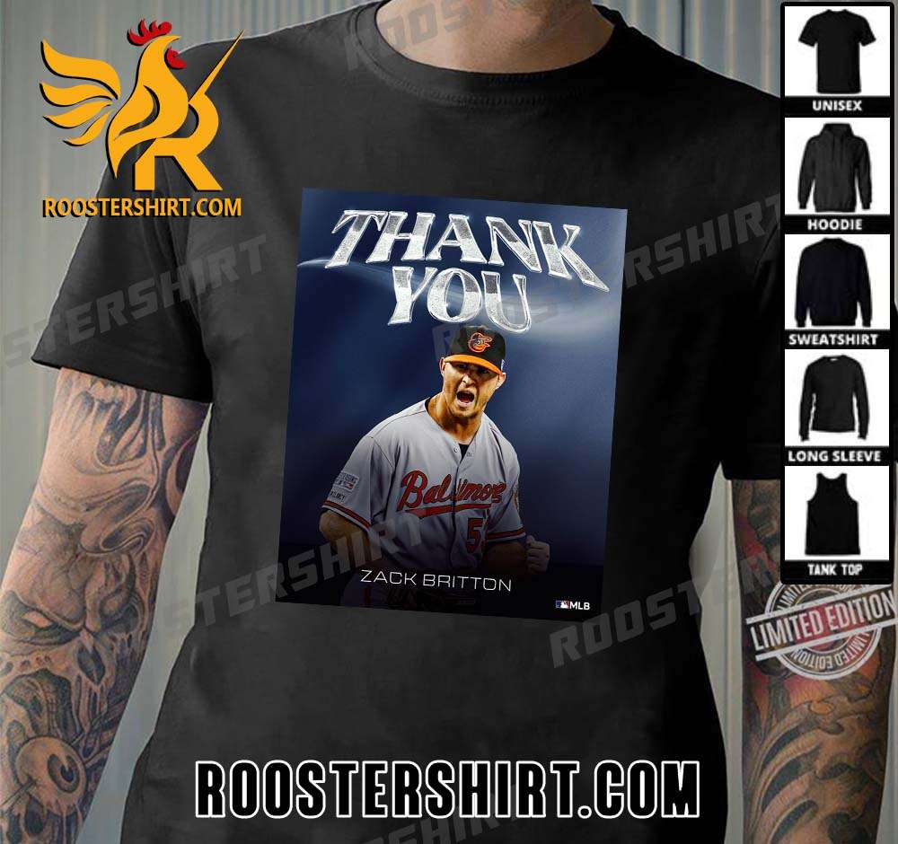 Congratulations to Zack Britton on a great career T-Shirt