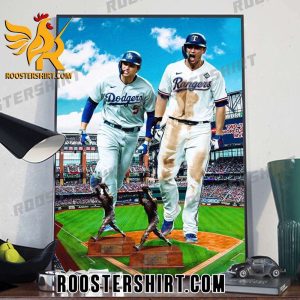 Corey Seager has now won MVP in TWO World Series that were played in Arlington Poster Canvas