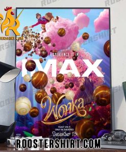 Experience In IMax Wonka New Poster Canvas