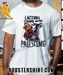 From The River To The Sea Latinos Stand With Palestine T-Shirt